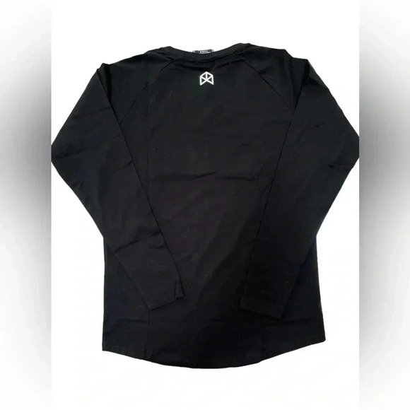 Rawgear Men’s Long Sleeve Graphic Tee Shirts in Black - Picture 4 of 8
